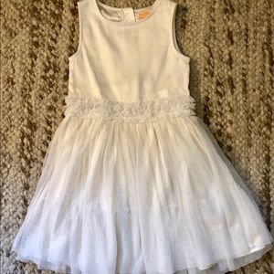 Tulle overlay party dress